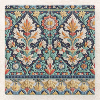 Floral Frieze Untersetzer