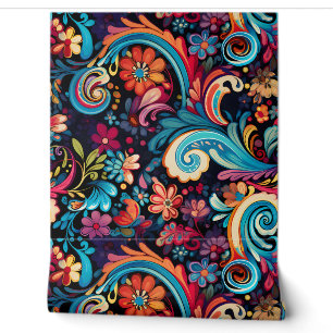 Floral Funkadelic Botanical Tapete