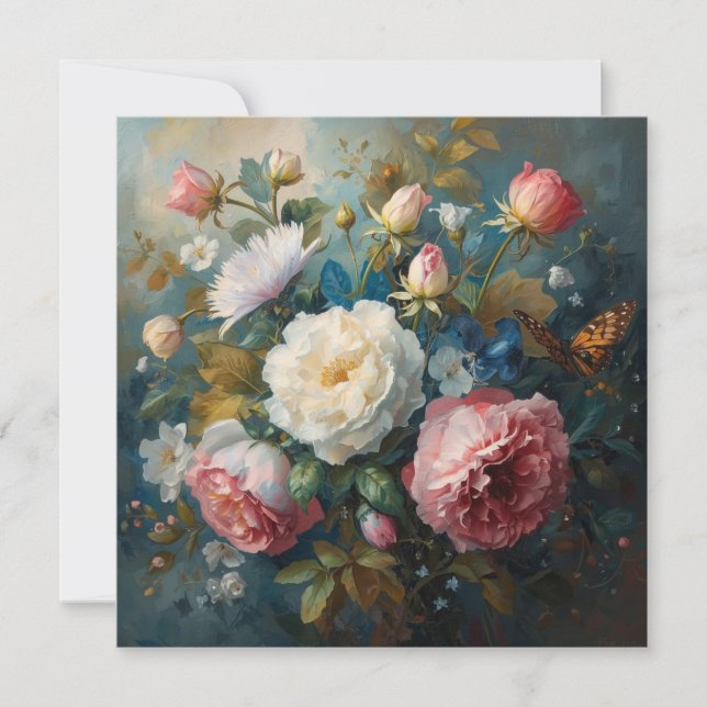 Floral Galore - Note Card Mitteilungskarte (Vorderseite)