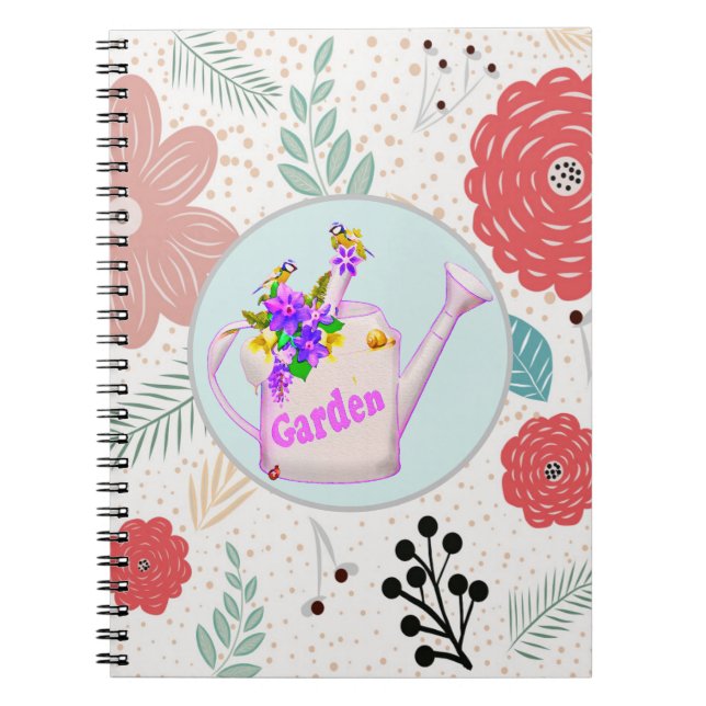 Floral Garden Journal Notizblock (Vorderseite)