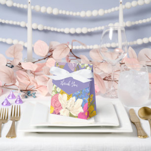 Floral Garden Spring Brautparty Vielen Dank Geschenkschachtel