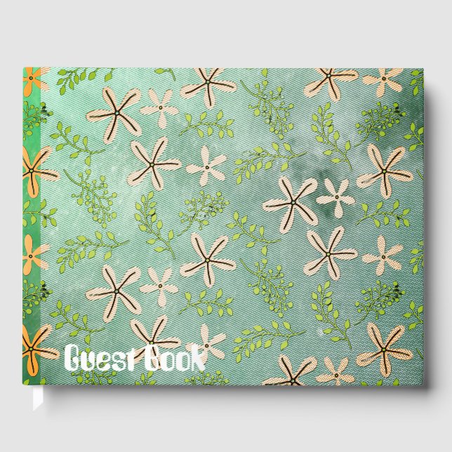 Floral Gästebuch (Vorderseite)
