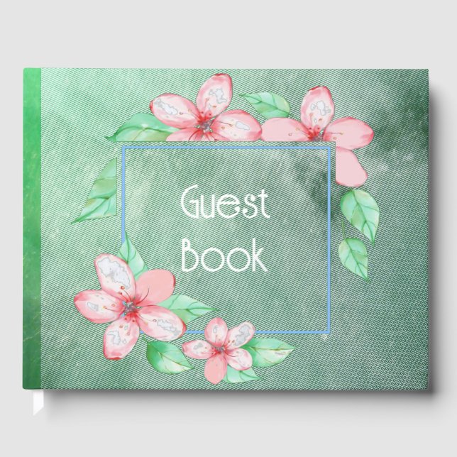 Floral Gästebuch (Vorderseite)