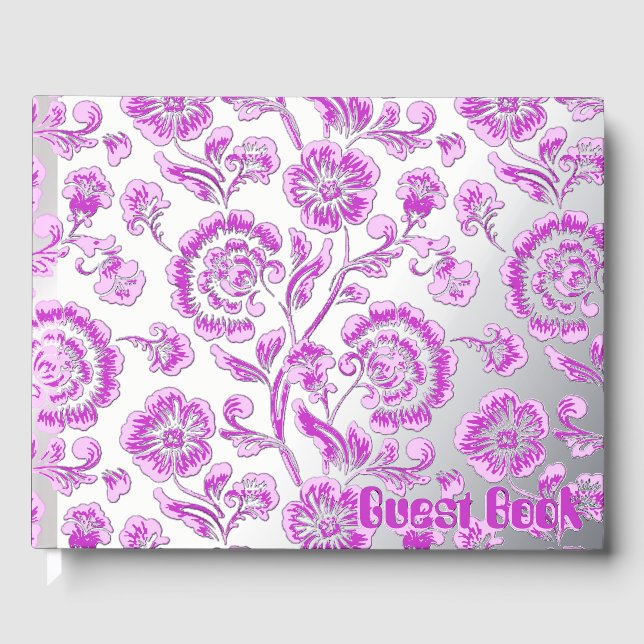 Floral Gästebuch (Vorderseite)