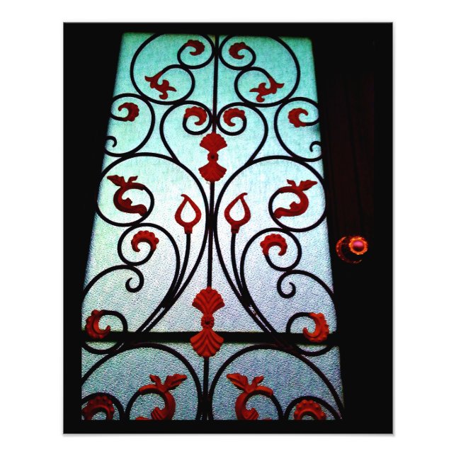 Floral Gate Fotodruck (Vorne)