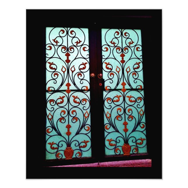 Floral Gate Fotodruck (Vorne)