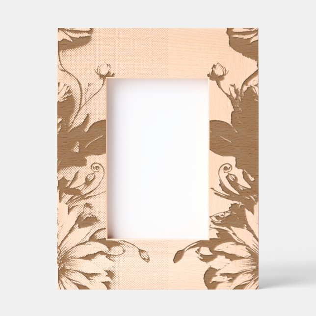floral geätzte rahmen (Vorderseite)