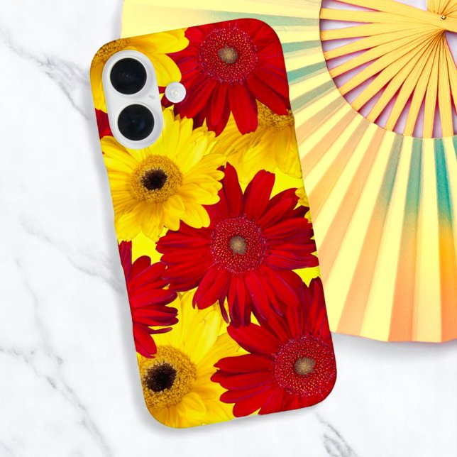 Floral Gerber Daisy Nah-Up Fotografie Case-Mate iPhone Hülle (phone cover with Gerbera Daisy photos)