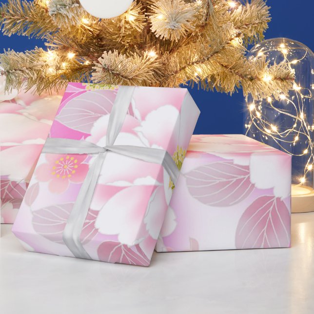 floral geschenkpapier (Feiertage)
