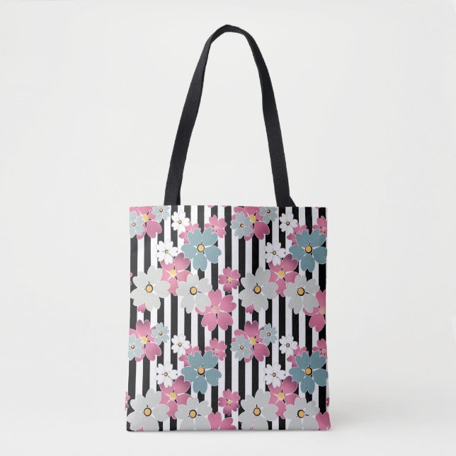 floral, gestreift (Vorderseite)