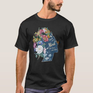 Floral Girl spricht über Frauenrechte T-Shirt