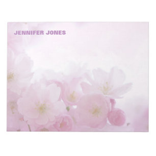 Floral Girly Niedlich Stilvoll Moderne Beruflich Notizblock