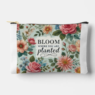 Floral Glow Accessoire Beutel fett & schön Design
