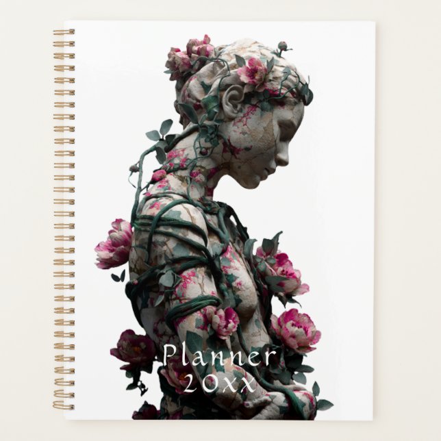 Floral Goddess Planner Planer (Vorderseite)