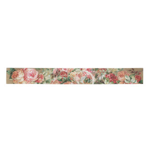 Floral Gold Barock Elegante Rose Hochzeitsfeier Satinband