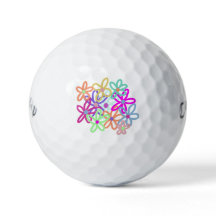 Floral Golf Balls