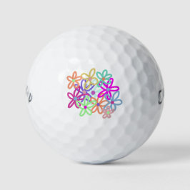 Floral Golf Balls Golfball
