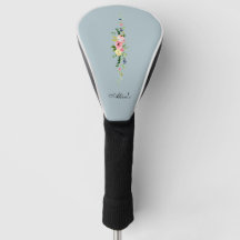Floral Golf Head Cover