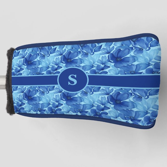 floral golf headcover (Vorderseite)