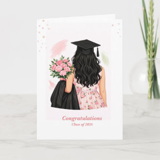 Floral Graduation Card – Congratulations Class of Karte