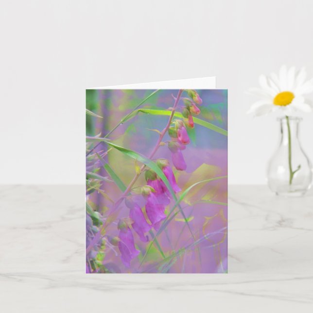 Floral Greeting Card Karte (Kleine Pflanze)