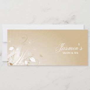 Floral Grunge Rack Card
