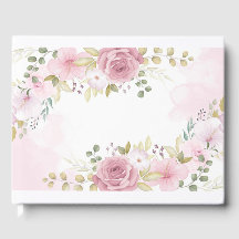 Floral Guest Book