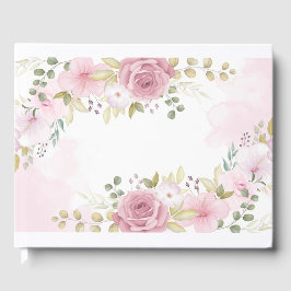 Floral Guest Book Gästebuch