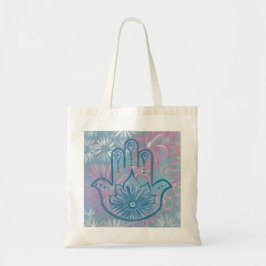 Floral Hamsa Tasche