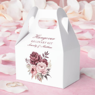Floral Hangover Erholung Kit Peony Wedding Geschenkschachtel