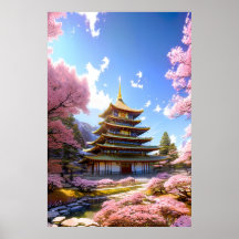 Floral Haven, Japanischer Tempel