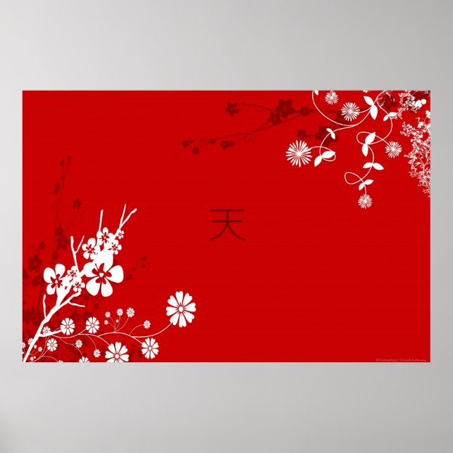 Floral Heaven Poster (Vorne)