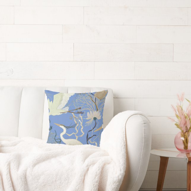 Floral Herons Kissen (Liege)