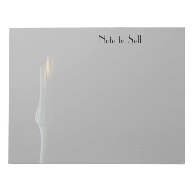 Floral Hidden Beauty Notizblock (Vorderseite)