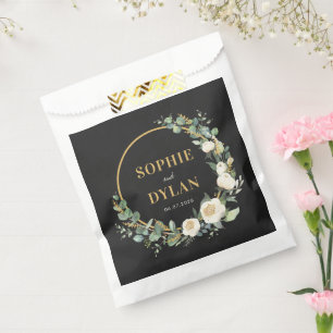 Floral Hoop-Gastgeschenk Hochzeit Geschenktütchen