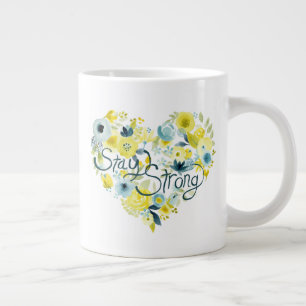 Floral I Jumbo-Tasse