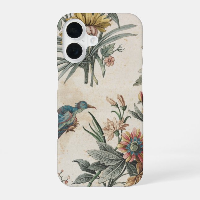 Floral i Phone 16 iPhone 16 Hülle (Rückseite)