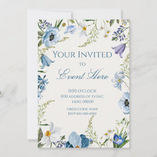 FLORAL INVITATION  EINLADUNG