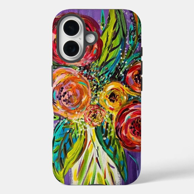Floral iPhone Case (Rückseite)