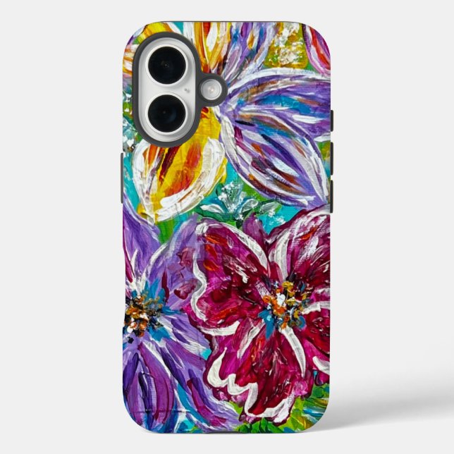 Floral iPhone Case (Rückseite)