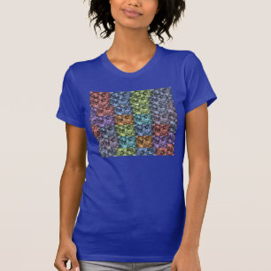 Floral Jersey T - Shirt (Lapis), mehrfarbig