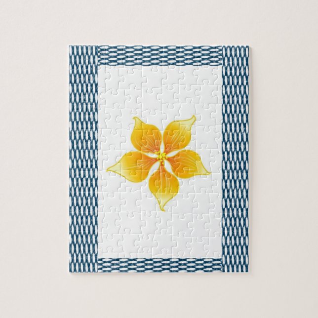 Floral Jigsaw Puzzle (Vertikal)