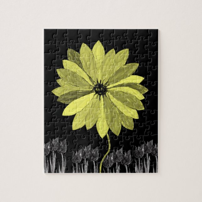 Floral Jigsaw Puzzle (Vertikal)