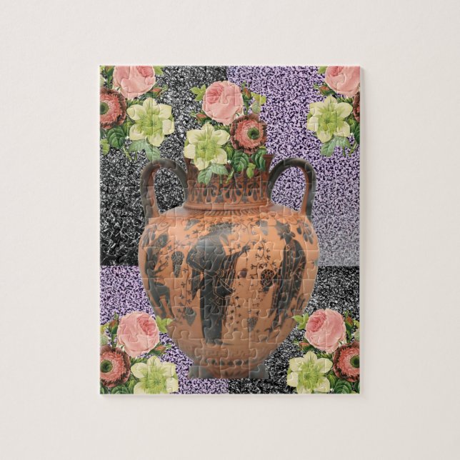 Floral Jigsaw Puzzle (Vertikal)