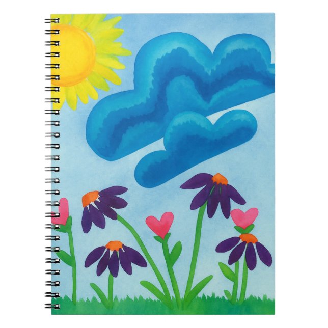 Floral Journal Notizblock (Vorderseite)