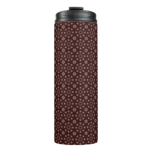 Floral Kabul-Kaffeetank Thermosbecher