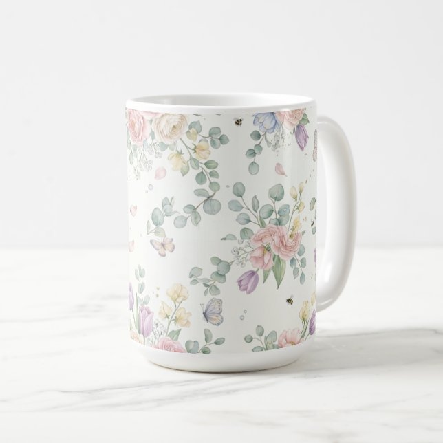 floral kaffeetasse (VorderseiteRechts)