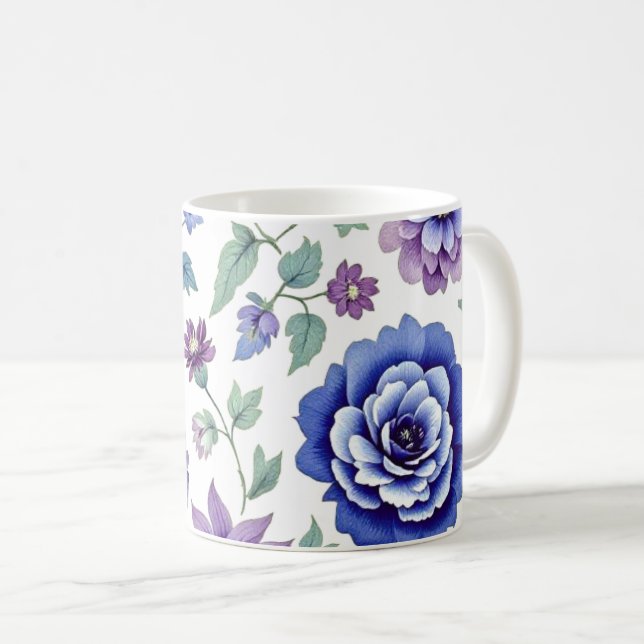 floral kaffeetasse (VorderseiteRechts)