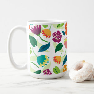 floral kaffeetasse