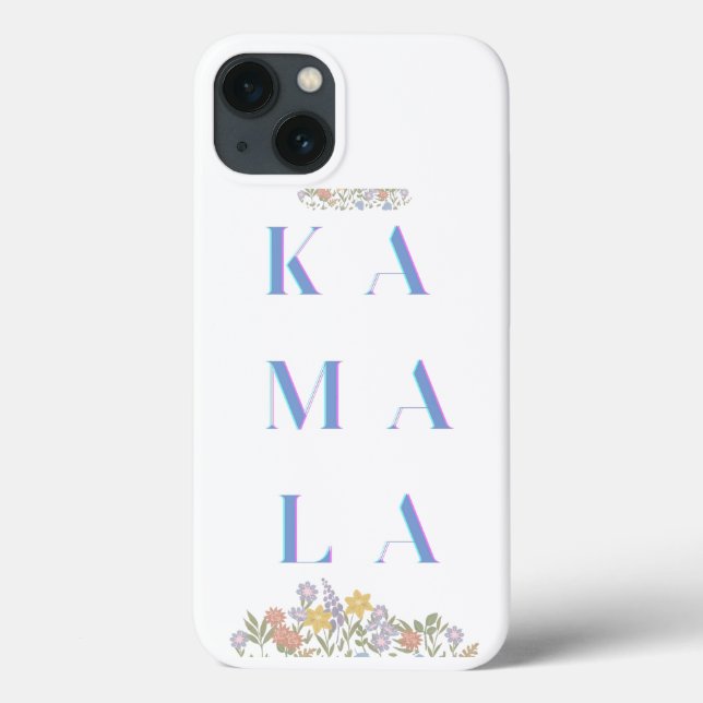 Floral Kamala Harris iPhone / iPad Fall Case-Mate iPhone Hülle (Rückseite)